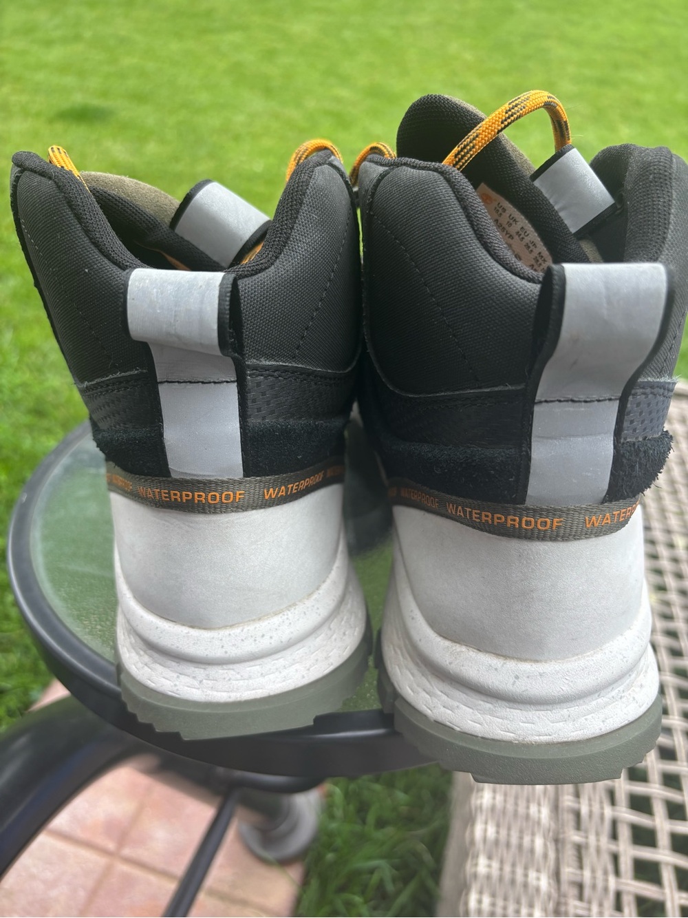 TIMBERLAND MEN GARRISON TRAIL HIGH WATERPROOF HIKING BOOTS mint condition - Picture 5 of 11